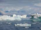 Uummannaq Fjord, northwest of Greenland beyond the arctic circle. Greenland. Art Print